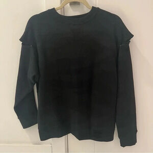 Iro Newla Sweater in Black with detachable sleeves- Size XS; Excellent Condition